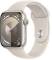 Миниатюра Apple Watch Series 9 GPS 45mm Starlight Aluminum Case with Starlight Sport Band - M/L (MR973), фото 1