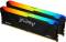 Миниатюра Kingston FURY Beast RGB Black XMP DDR4 32GB (2x16GB) 3200MHz CL16 Kit KF432C16BB2AK2/32, фото 1
