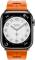 Миниатюра Apple Watch Hermès Series 9 GPS + Cellular 45mm Space Black Stainless Steel Case with Orange Kilim Single Tour MRQQ3+MTJ03, фото 2