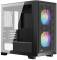 Миниатюра PCCooler C3D310 ARGB Tempered Glass Black C3D310-BKP2-GL, фото 2