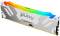 Миниатюра Kingston FURY Renegade Silver/White RGB XMP DDR5 16GB 6400Mhz CL32 KF564C32RWA-16, фото 1