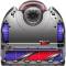 Миниатюра Dyson 360 Vis Nav niebieski 304623-01 / 304619-01, фото 2