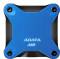 Миниатюра A-Data SD620 External SSD 512GB Blue USB 3.2 SD620-512GCBL, фото 1