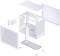 Миниатюра JONSBO D32 STD White with window, фото 7