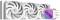 Миниатюра ID-Cooling DX360 Max White, фото 1