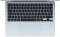 Миниатюра Apple MacBook Air 13 M4 A3240 Sky Blue 2025 MC6V4, фото 2