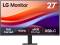 Миниатюра Lg 27 FHD Curved Monitor (27U421A-B) 2025 27U421A-B.AEUQ, фото 1