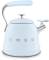 Миниатюра Smeg Whistling Kettle (WKF01PB) Pastel blue, фото 2
