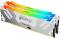 Миниатюра Kingston FURY Renegade Silver/White RGB XMP DDR5 48GB (2x24GB) 8000MHz CL38 Kit KF580C38RWAK2-48, фото 1