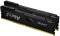 Миниатюра Kingston FURY Beast Black XMP DDR4 32GB (2x16GB) 3200MHz CL16 Kit KF432C16BB1K2/32WP, фото 1