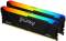 Миниатюра Kingston FURY Beast RGB Black XMP DDR4 16GB (2x8GB) 3200MHz CL16 Kit KF432C16BB2AK2/16WP, фото 1