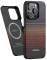 Миниатюра Pitaka MagEZ Case 4 Twill 1500D Black/Grey for iPhone 15 KI1501, фото 1