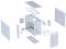 Миниатюра ASUS Prime AP303 Mesh White 90DC00V3-B39000, фото 8