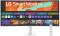 Миниатюра Lg 34' Curved Smart Monitor with webOS White 2025 34U601SA-W, фото 1
