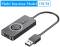 Миниатюра Vention USB External Sound Card USB to 3.5mm Audio Adapter USB to Earphone Microphone for Macbook Computer Laptop PS4 Sound Card CDRB, фото 2