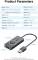 Миниатюра Vention USB External Sound Card USB to 3.5mm Audio Adapter USB to Earphone Microphone for Macbook Computer Laptop PS4 Sound Card CDRB, фото 3