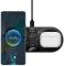 Миниатюра Baseus Digital LED Display 2in1 Wireless Charger PowerIQ 20W (Universal version) Black WXSX010101, фото 3