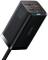 Миниатюра Baseus GaN3 Pro Desktop Fast Charger QC4.0+PD3.0 100W 2USB+2Type-C 5A + Type-C to Type-C 100W 20V/5A 1m Black CCGP000101, фото 4