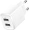 Миниатюра Baseus Compact Charger 2U 10.5W White CCXJ010202, фото 2