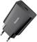 Миниатюра Baseus Speed Mini Quick Charger 20W Type-C 3A Black CCFS- SN01, фото 1