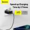 Миниатюра Baseus Speed Mini Quick Charger 20W Type-C 3A Black CCFS- SN01, фото 3