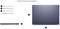 Миниатюра Dell 14 Plus 2-in-1 Laptop (DB04255) Midnight Blue LDB04255-A369BLUDX, фото 16
