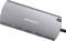 Миниатюра AXAGON MC-6M2 SuperSpeed USB-C COMBO 6in1 hub Grey HMC-6M2, фото 1