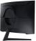 Миниатюра Samsung 32' Odyssey G5 G55C QHD 165Hz Curved Gaming Monitor Black LS32CG554EUXEN, фото 8