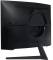 Миниатюра Samsung 32' Odyssey G5 G55C QHD 165Hz Curved Gaming Monitor Black LS32CG554EUXEN, фото 9