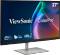 Миниатюра Viewsonic 27' 120Hz 2K QHD Pantone Validated Monitor VP2766-2K, фото 2