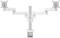 Миниатюра Vogels MOMO 2237 Monitor Mount Motion Білий 7122371, фото 1