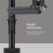 Миниатюра Vogels MOMO 2137 Monitor Mount Motion Чорний 7121370, фото 3