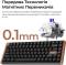 Миниатюра Keychron K2HE Gateron Double-Rail Magnetic Nebula Hot-swap K2H-F1-UA, фото 9