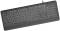 Миниатюра Gembird Slim Multimedia White Backlight USB Black KB-UML-04-CYRL, фото 1