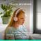 Миниатюра Logitech Zone Wired 2 USB Rose 981-001620, фото 2