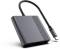 Миниатюра CABLEXPERT USB-C M to HDMI F + DisplayPort F 4K60Hz A-CM-HDMIFDPF-01, фото 3