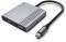 Миниатюра CABLEXPERT USB-C 4-in-1 2xHDMI + 1xUSB 3.2 + 1xUSB-C PD 85W A-CM-COMBO3-04, фото 1