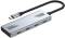 Миниатюра Gembird USB-C 4-in-1 4xUSB-C 3.2 silver UHB-CM-U310-C4-01, фото 3