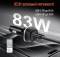 Миниатюра ColorWay USB-C PD65W + USB QC3.0 car adapter CW-CHA068PD-BK, фото 7