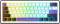 Миниатюра HATOR Hellyberry HK60 Mechanical Linear RGB USB UA White, фото 1