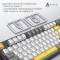 Миниатюра Ajazz AK870 V2 Flying Fish Switch USB UA Black/Grey/Yell AK870-V2-FF-BGY, фото 7