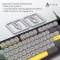 Миниатюра Ajazz AF98 USB UA Black/Grey/Yellow AF98-BGY, фото 7