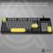 Миниатюра Ajazz AF98 USB UA Black/Grey/Yellow AF98-BGY, фото 13