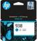 Миниатюра HP 938 Cyan 800ст 4S6X5PE, фото 1