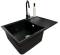 Миниатюра Adamant Horizon Medium чорний + змішувач та дозатор 4824296104503, фото 1