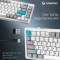 Миниатюра GamePro Asgard Yord Wireless/Bluetooth/USB UA White MK266WH, фото 6