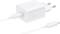 Миниатюра Samsung USB-C 45W + cable USB-C to USB-C white EP-T4511XWEGEU, фото 1