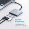 Миниатюра ColorWay USB-C 3-in-1 USB 3.0 + HDMI 4K + USB-C PD100W CW-HUB08, фото 3