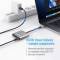 Миниатюра ColorWay USB-C 3-in-1 USB 3.0 + HDMI 4K + USB-C PD100W CW-HUB08, фото 7