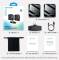 Миниатюра Vention USB-C 2-Pack Wireless Lavalier Black NCBB0, фото 1